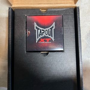 Tapout XT Workout DVDs, with workout bands. Brand new never used